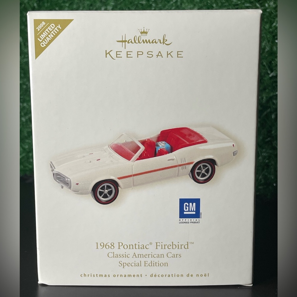 Hallmark KEEPSAKE 1968 Pontiac “Firebird” Convertible Model Ornament